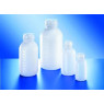 FLACON GRADUE EN POLYETHYLENE HAUTE DENSITE A COL ETROIT 100 ml AVEC BOUCHON EN POLYPROPYLENE