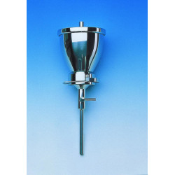 UNITE DE FILTRATION SOUS VIDE EN ACIER INOX WHATMAN, ENTONNOIR 500 ml POUR FILTRE 47/50 mm FIXATION 