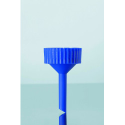 SUPPORT ENTONNOIR DE FILTRATION EN POLYPROPYLENE BLEU A VIS