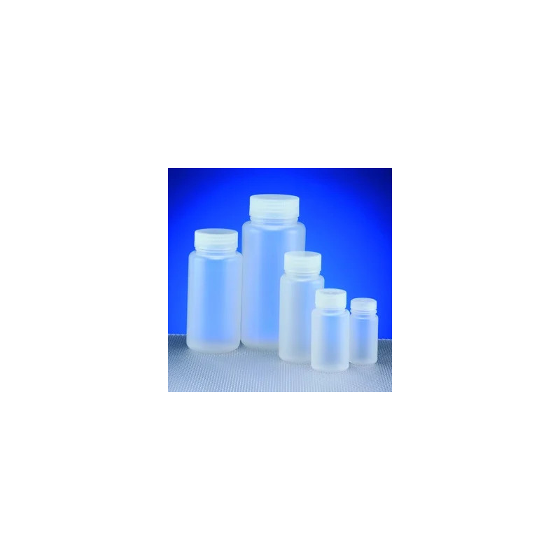FLACON ROND EN POLYPROPYLENE A COL LARGE 30 ML PAR 10