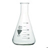 FIOLE ERLENMEYER EN VERRE BOROSILICATE A COL ETROIT 500 ml PAR 10