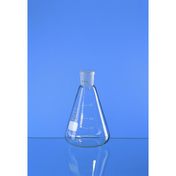 FIOLE ERLENMEYER EN VERRE DURAN 250 ml RODAGE 24/29