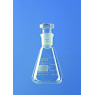 FIOLE ERLENMEYER EN VERRE DURAN 1000 ml RODAGE 29/32 AVEC BOUCHON