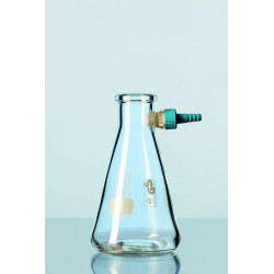 FIOLE ERLENMEYER A FILTRER EN VERRE DURAN, 100 ml AVEC RACCORD A VIS KECK