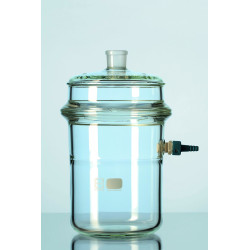 UNITE DE FILTRATION SELON WITT EN VERRE DURAN COL RODE 45/40, DN 150