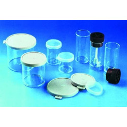 FLACON EN POLYSTYRENE OUVERTURE TOTALE 12,5 ml 