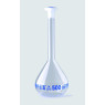 FIOLE JAUGEE EN VERRE BOROSILICATE A COL RODE 10/19 CLASSE A BOUCHON EN POLYPROPYLENE 10 ML