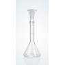 FIOLE JAUGEE EN VERRE DURAN HIRSCHMANN A COL RODE 7/16 FORME TRAPEZOIDALE, CLASSE A BOUCHON EN POLYPROPYLENE 2 ml