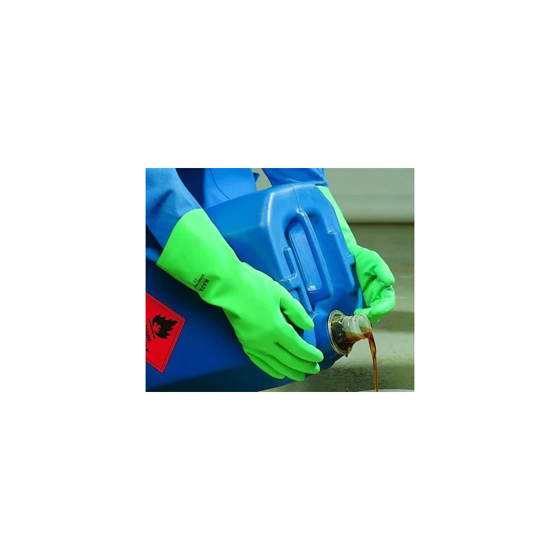 GANTS DE PROTECTION CHIMIQUE ULTRANITRIL 492 TAILLE XS 1 PAIRE