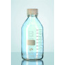 FLACON ISO QUALITE PREMIUM EN VERRE DURAN COL A VIS GL 45 AVEC BOUCHON 500 ML