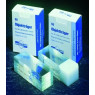 LAME DE MICROSCOPE VERRE EXTRA BLANC 76 x 26 mm BORDS BRUTS, AVEC ZONE DE MARQUAGE DEPOLIE PAR 50