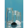 FLACON DE PRELEVEMENT (CRACHAT) EN VERRE TRANSPARENT BAGUE PH 40 MM CAPACITE 100 ML PAR 86