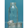 FLACON PLASMA EN VERRE TRANSPARENT DE TYPE I BAGUE PHARMACIE PH 40 MM CAPACITE 500 ML PAR 24