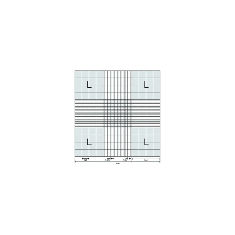 CELLULE DE NUMERATION DE NEUBAUER AVEC PINCES POUR LAMELLES