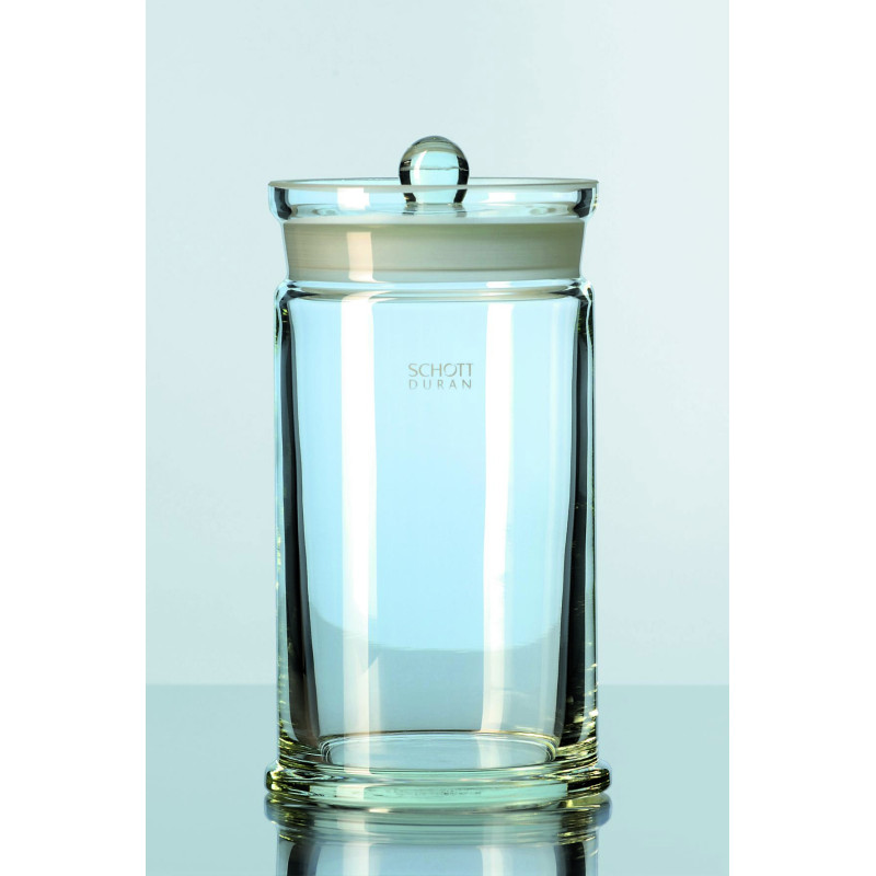 BOCAL EN VERRE DURAN AVEC COUVERCLE RODE 110 x 203 mm, 1750 ml
