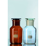 FLACON EN VERRE TRANSPARENT DURAN COL LARGE RODE 85/55 AVEC BOUCHON VERRE 5000 ML
