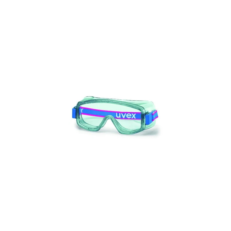 LUNETTES/SUR-LUNETTES DE SECURITE PANORAMIQUES UVEX 9405 COLORIS GRIS TRANSPARENT, ECRAN TRANSPARENT ANTI-BUEE UV 2-1.2