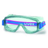 LUNETTES/SUR-LUNETTES DE SECURITE PANORAMIQUES UVEX 9405 COLORIS GRIS TRANSPARENT, ECRAN TRANSPARENT ANTI-BUEE UV 2-1.2