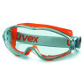 LUNETTES/SUR-LUNETTES DE SECURITE PANORAMIQUES ULTRASONIC 9302 COLORIS ORANGE/GRIS, ECRAN INCOLORE UV 2-1,2 SUPRAVISION HC-AF