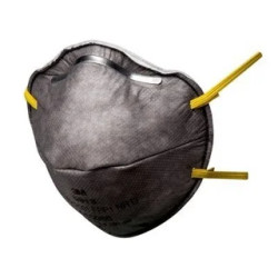 MASQUE DE PROTECTION ANTI-POUSSIERES, ANTI-ODEURS ORGANIQUES 3M TYPE 9913 FORME COQUE FFP1 SANS VALVE PAR 20