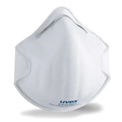 MASQUE DE PROTECTION ANTI-POUSSIERES SIL-AIR CLASSIQUE FORME COQUE FFP1 SANS VALVE PAR 20