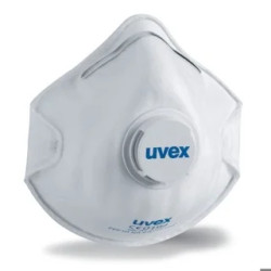 MASQUE DE PROTECTION ANTI-POUSSIERES SIL-AIR CLASSIQUE FORME COQUE FFP1 AVEC VALVE PAR 15