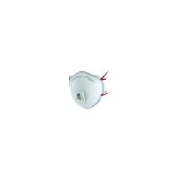 MASQUE DE PROTECTION ANTI-POUSSIERES 3M TYPE CONFORT 8833 FORME COQUE FFP3 AVEC VALVE PAR 10