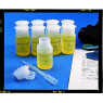 FLACON GRADUE EN POLYETHYLENE A COL LARGE 1000 ml AVEC BOUCHON ET OBTURATEUR