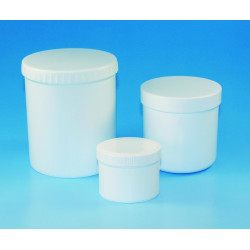 POT ROND AVEC CAPUCHON A VISSER, EN PP CAPACITE 310 ML PAR 10
