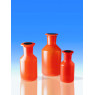 FLACON EN POLYPROPYLENE ORANGE, COL RODE, AVEC BOUCHON