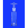 FLACON LAVEUR POUR GAZ SELON DRECHSEL EN VERRE DURAN, COL RODE 29/32, SANS DIFFUSEUR, 500 ML