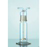 FLACON LAVEUR EN VERRE DURAN, COL RODE AVEC PLAQUE DIFFUSEUR