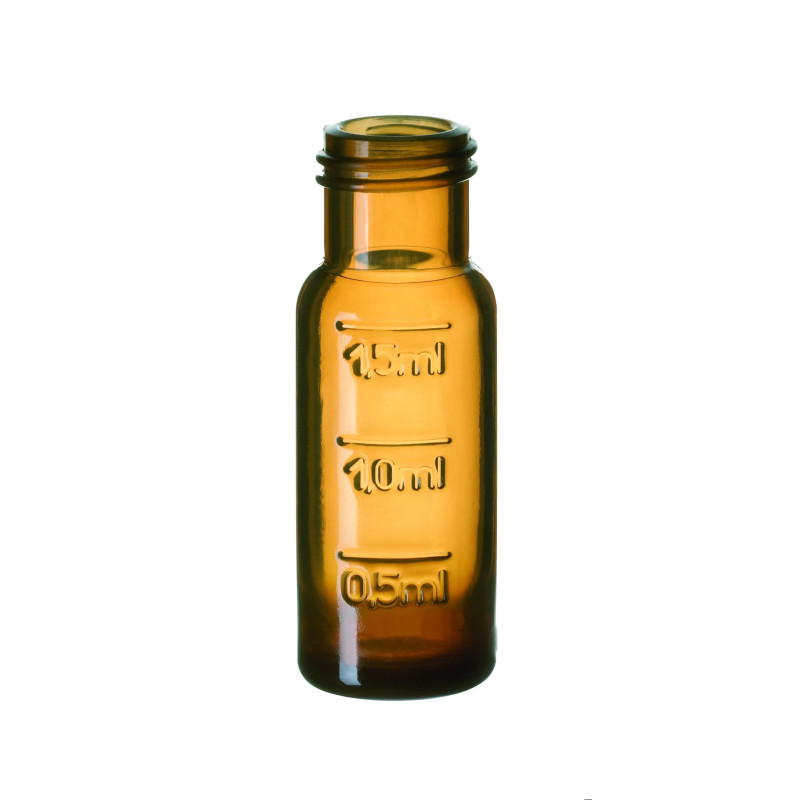 FLACON DE CHROMATOGRAPHIE EN POLYPROPYLENE 2,0 ml COL LARGE A VIS DN9 PAR 1000