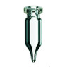 FLACON DE CHROMATOGRAPHIE EN VERRE A FOND POINTU, 0,9 ml COL A SERTIR DN11 PAR 1000
