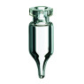 FLACON DE CHROMATOGRAPHIE EN VERRE A FOND POINTU, 1,1 ml COL A SERTIR DN11 PAR 1000
