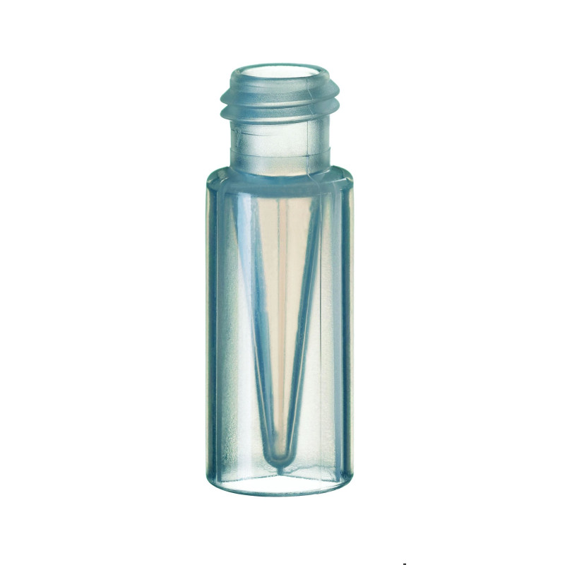 MICRO-FLACON EN PMP A CLIPSER DN11, AVEC INSERT CONIQUE INCORPORE 0,3 ML PAR 1000