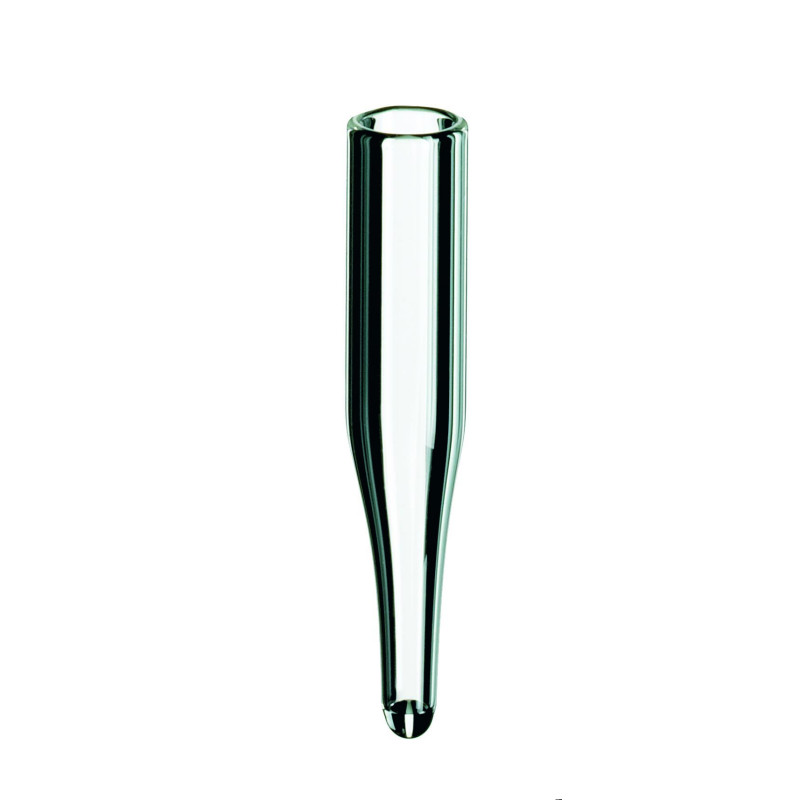 INSERT EN VERRE 0,25 ML A FOND TRES POINTU, 6 X 31 MM POUR FLACON 2,0 ML DN9/DN10/DN11 PAR 1000