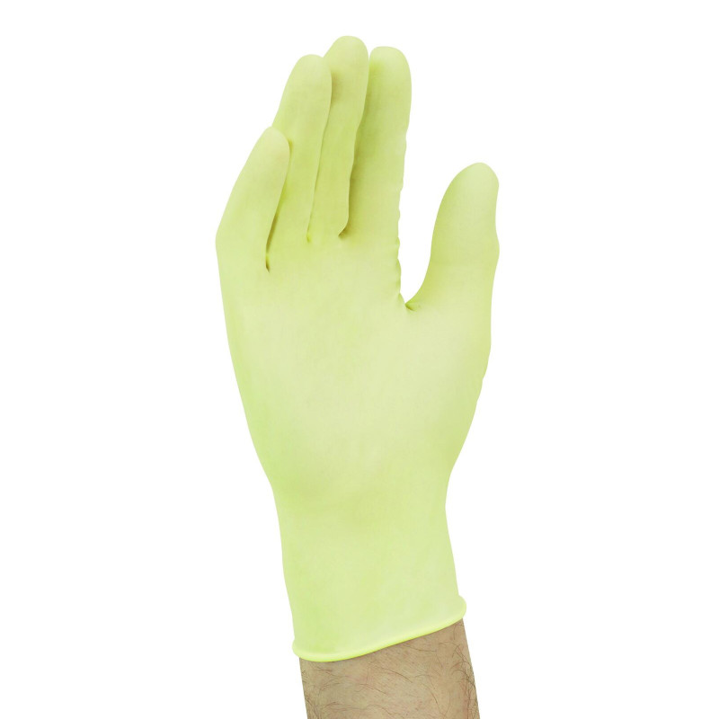 GANTS LATEX NON POUDRE KIMTECH SAFESKIN SATIN PLUS