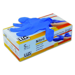 GANTS NITRILE POURPRE, NON POUDRE LLG ERGO, MANCHE COURTE