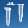 MICROTUBE TRANSPARENT NON STERILE AVEC CAPUCHON VERROUILLABLE, AVEC GRADUATIONS BRAND 1,5 ML PAR 1000