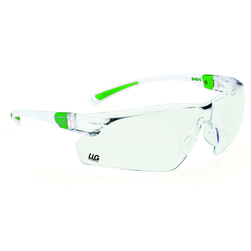 LUNETTES DE PROTECTION LLG LADY BLANC/VERT