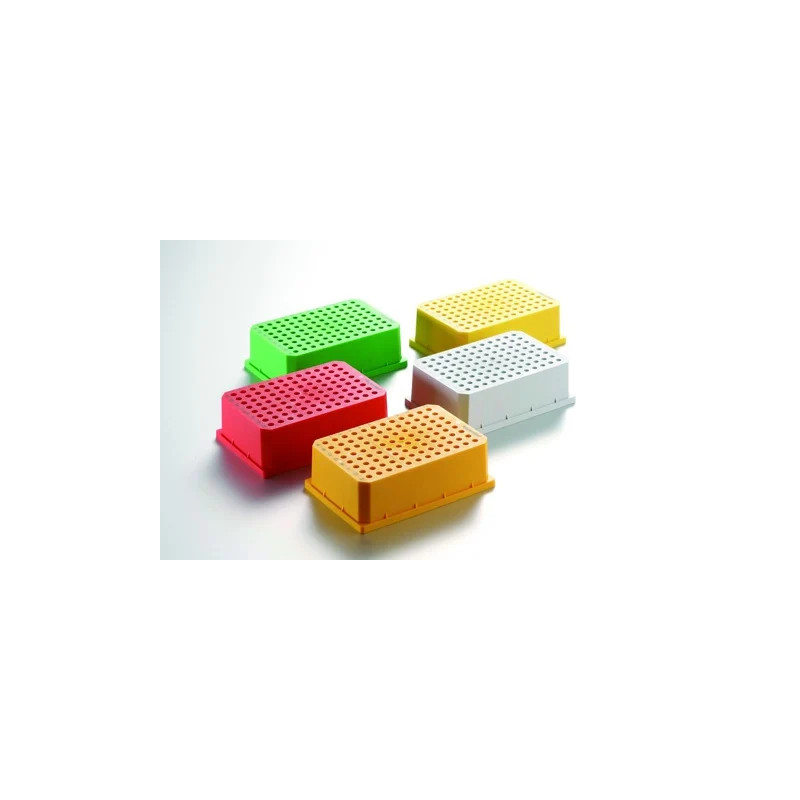 RACK PCR POUR 96 MICROTUBES PCR ET MICROPLAQUES PAR 10
