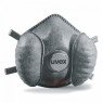 MASQUE DE PROTECTION ANTI-POUSSIERES UVEX SILV-AIR HAUTE PERFORMANCE FORME COQUE AVEC SOUPAPE PAR 3