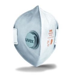 MASQUE DE PROTECTION ANTI-POUSSIERES SIL-AIR CLASSIQUE PLIABLE FFP2 AVEC VALVE PAR 15