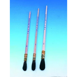 PINCEAU A POILS OVALE TAILLE 2 DIAMETRE 8 mm