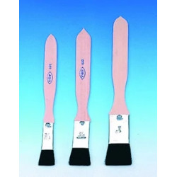 PINCEAU LARGE MANCHE PLAT LONGUEUR POILS 22 mm