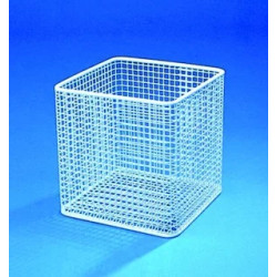 PANIER EN FIL INOX 100 x 100 x 100 mm