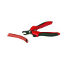 CISEAUX COUPE TUYAU EN INOX, POIGNEES PLASTIQUE, LONGUEUR 125 mm
