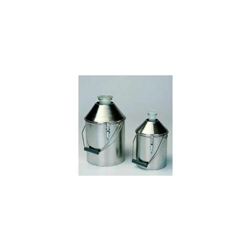 PORTE FLACON DE SECURITE EN INOX POUR FLACON DE 5 LITRES