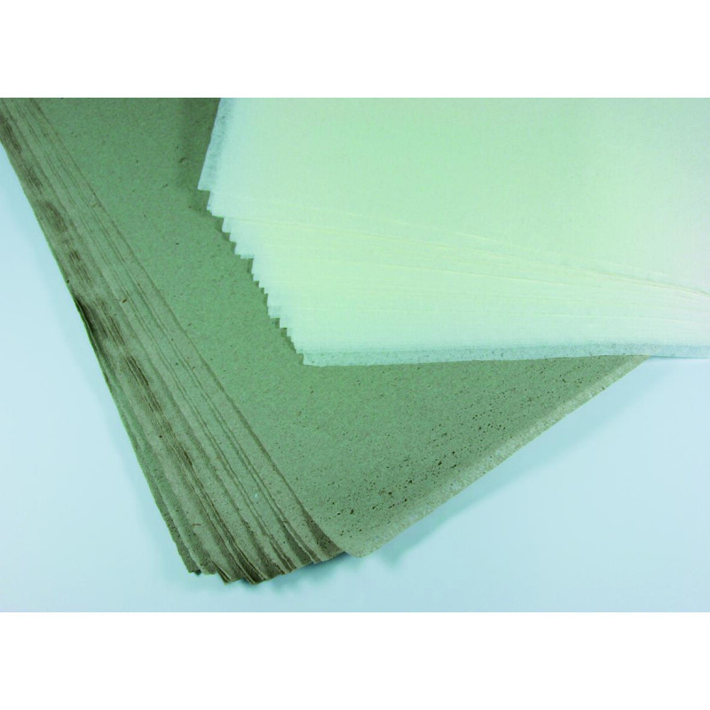 PAPIER ABSORBANT CELLULOSE EN FEUILLE 400 x 600 mm, BOITE DE 5 kg